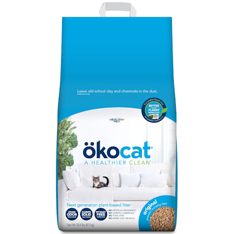 Okocat Original Premium Natural Clumping Wood Cat Litter