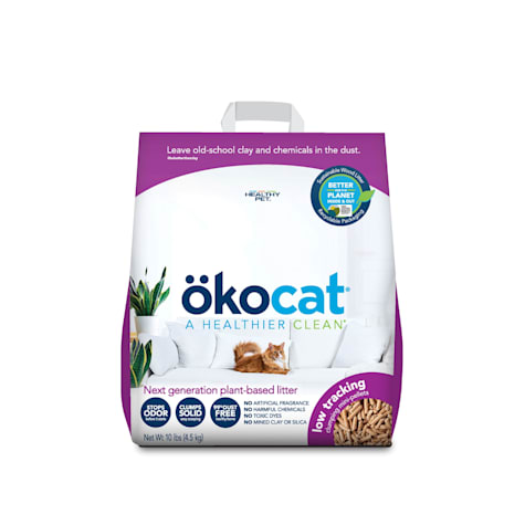 Okocat Low Tracking Clumping Mini Pellets Wood Cat Litter