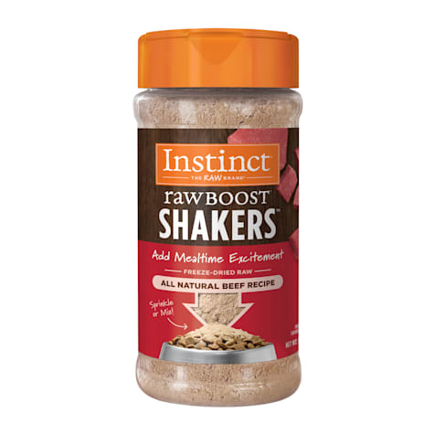 Instinct Raw Boost Shakers Beef Freeze-Dried Dog Food Topper