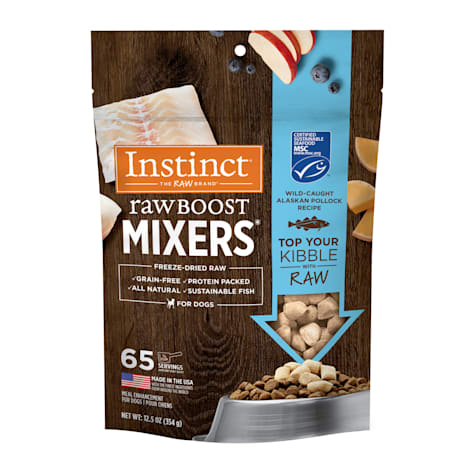 Instinct Raw Boost Mixers Pollock Freeze-Dried Dog Food Topper