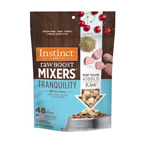 Instinct Freeze Dried Raw Boost Mixers Grain Free Tranquility Recipe All Natural Dog Food Topper