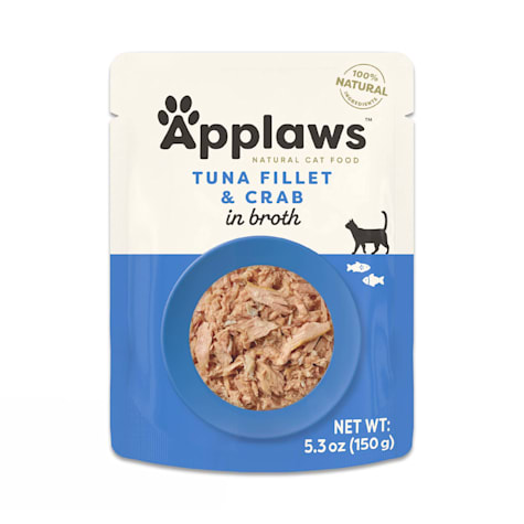 Applaws Limited Ingredient Tuna with Crab in Broth Wet Cat Food