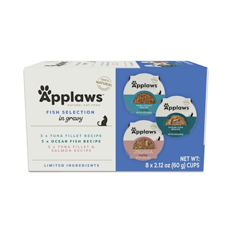 Applaws Limited Ingredient Multipack Fish Selection in Gravy Natural Wet Cat Food