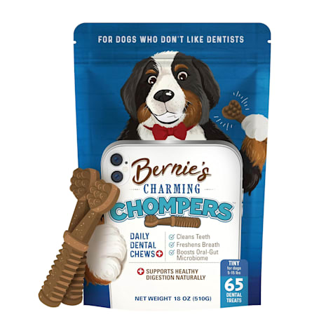 Bernie's Charming Chompers Daily Dental Chews for Tiny Dogs