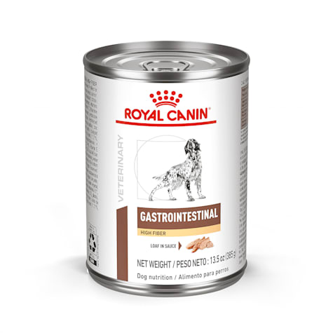 Royal Canin Veterinary Diet Gastrointestinal High Fiber Loaf in Sauce Wet Dog Food