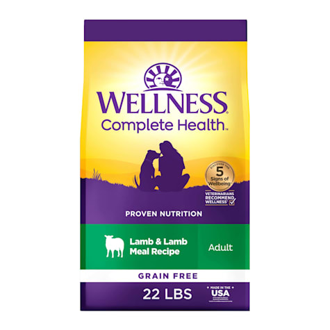 Wellness Complete Health Grain Free Lamb & Lamb Meal Recipe Adult Dry Dog Food