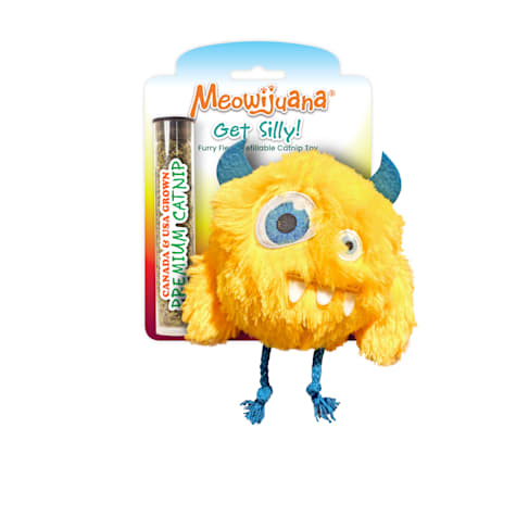 Meowijuana Get Silly Refillable Furry Fiend Cat Toy