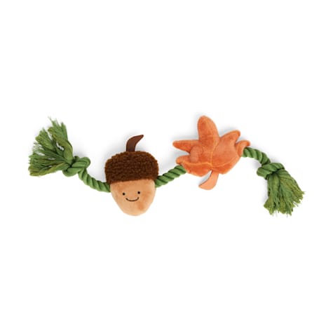 Leaps & Bounds Acorn Rope Dog Toy