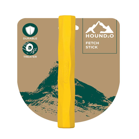 Hound2O Yellow Fetch Stick Dog Toys