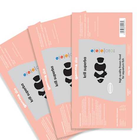 Tropical Marine Centre Gamma Frozen Food Krill Superba Slice Pack Fish Food