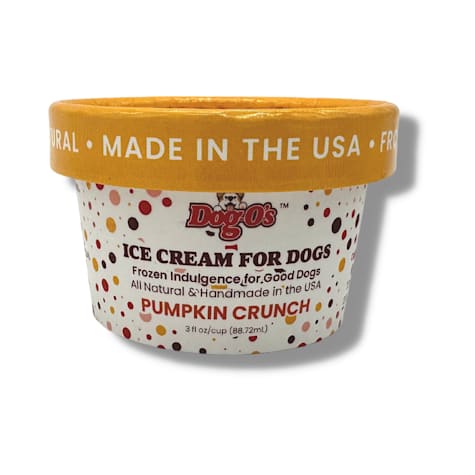 Dog-O's Pumpkin Ice Cream Cup