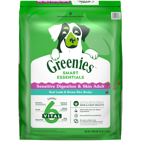 Greenies Smart Essentials Sensitive Digestion & Skin Adult Real Lamb & Brown Rice Recipe Dry Dog Food