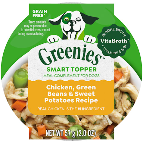 Greenies Smart Topper Chicken, Green Beans & Sweet Potatoes Recipe Wet Dog Food