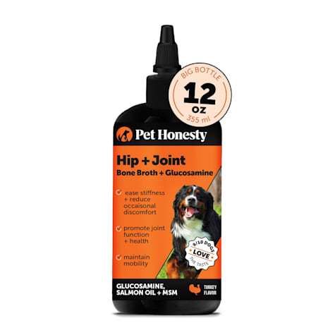 Pet Honesty Turkey Hip & Joint Glucosamine + Salmon Oil for Dogs