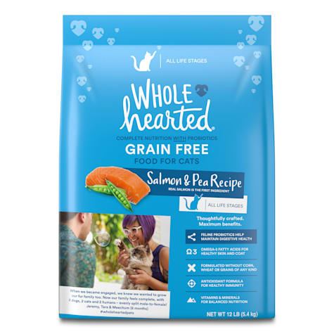 WholeHearted Grain Free Salmon Formula Dry Cat Food
