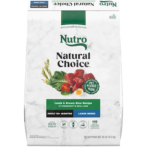 Nutro Natural Choice Lamb and Brown Rice Recipe Adult Large Breed Dry Dog Food