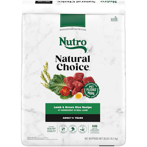 Nutro Natural Choice Lamb and Brown Rice Recipe Adult Dry Dog Food