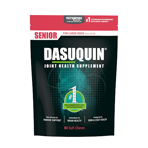NUTRAMAX DASUQUIN Senior Joint Health Supplement Soft Chews for Large Dogs