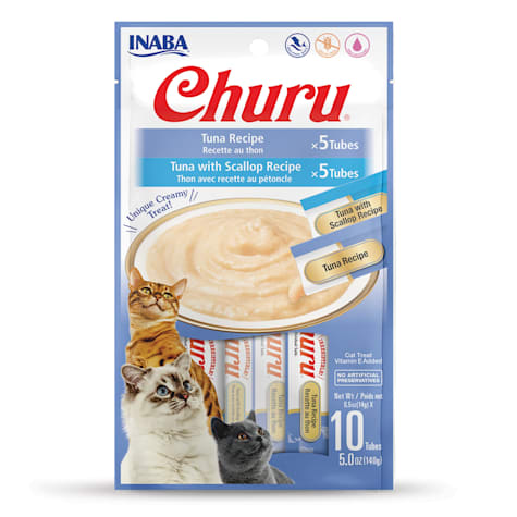 Inaba Churu Tuna with Scallop Variety Pouch Cat Treats