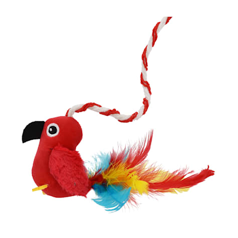 Multipet International Margaritaville Parrot Wand Cat Toy