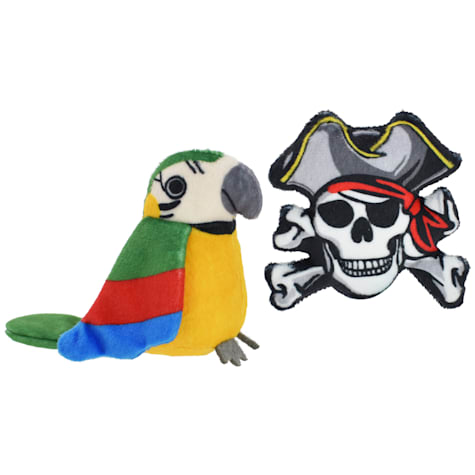 Multipet International Margaritaville Parrot & Skull Cat Toy