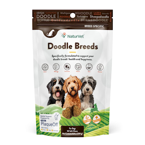 NaturVet Breed Specific Doodle Breeds Soft Chews