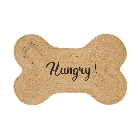 EveryYay Tan Bone Placemat for Dogs