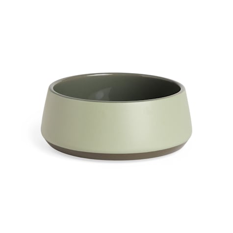 Reddy Green Angular Dog Bowl