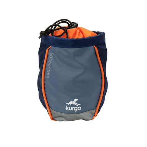 Kurgo Navy Blue Go Stuff It Treat Bag for Dogs