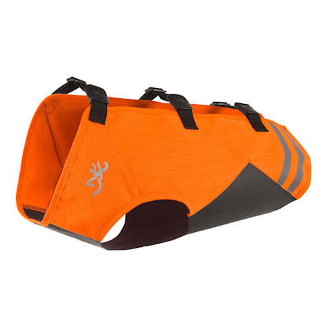 Browning Safety Orange/Black Full Coverage Dog Vest