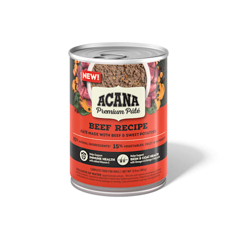 ACANA PREMIUM PATE Beef Recipe Wet Dog Food