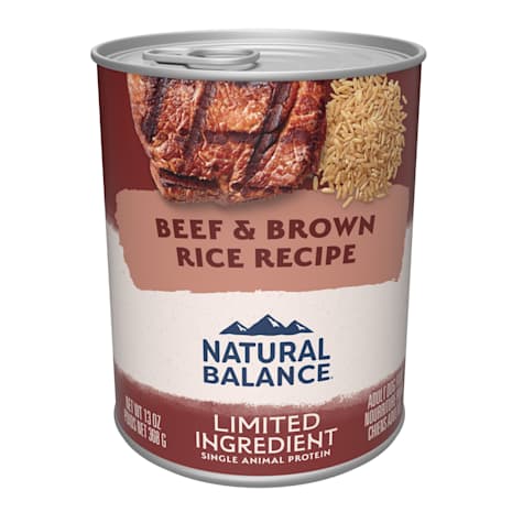 Natural Balance Limited Ingredient Beef & Brown Rice Recipe Wet Dog Food