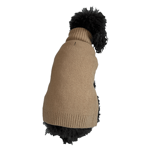 The Howls Boucle Turtle Neck Dog Sweater