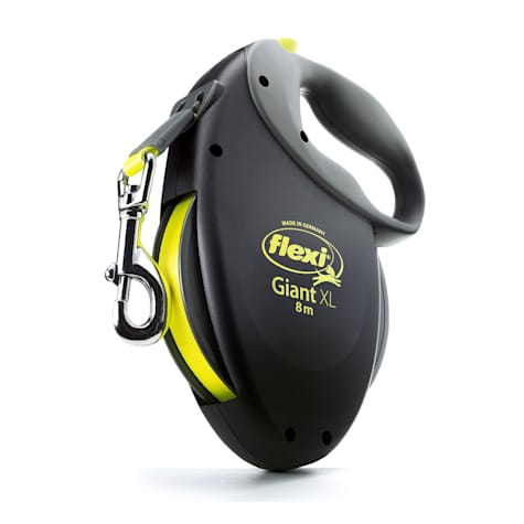 Flexi Giant Neon Tape Tough Retractable Dog Leash