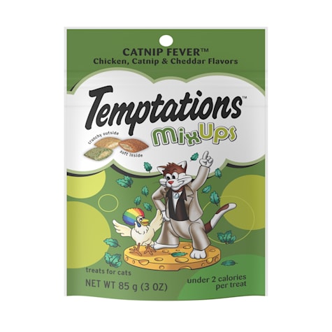 Temptations MixUps Catnip Fever Flavor, Crunchy and Soft Cat Treats