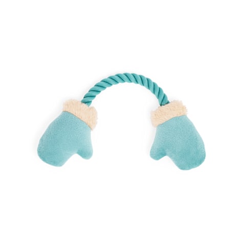 Petco Plush Rope 'n Mittens Dog Toy