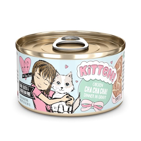 B.F.F. Kitten! Chicken Cha Cha Cha! Dinner in Gravy Wet Cat Food