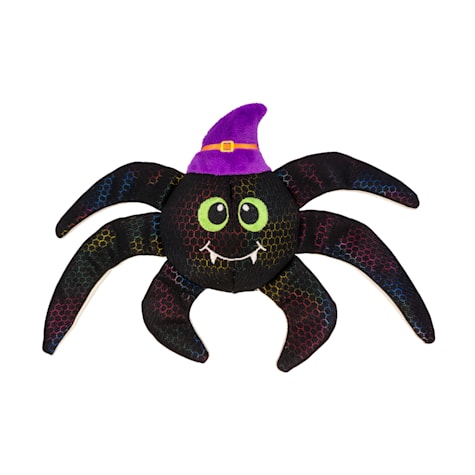 KONG Halloween Shakers Shimmy Spider Dog Toy