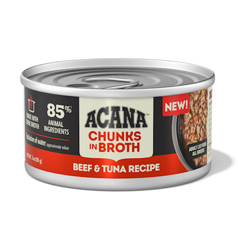 ACANA Chunks in Broth Beef & Tuna Recipe Wet Cat Food