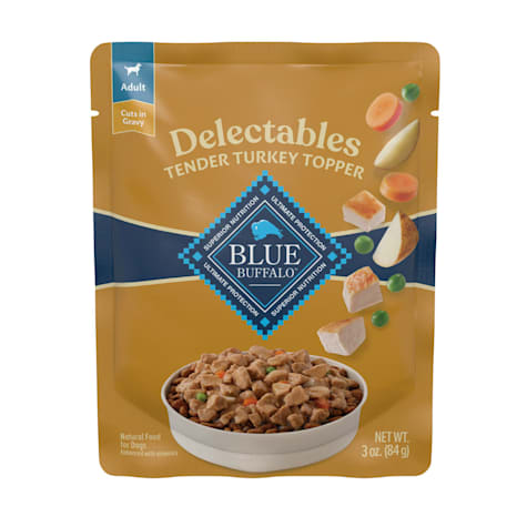 Blue Buffalo Delectables Turkey Dinner Natural Wet Dog Food Topper