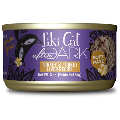 Tiki Cat After Dark Turkey & Turkey Liver Pate Wet Cat Food