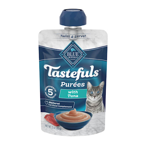 Blue Buffalo BLUE Tastefuls Tuna Resealable Twist Cap Adult Cat Natural Purees