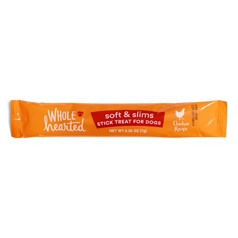 WholeHearted Grain Free Soft and Slim Chicken Recipe Dog Stick Treat
