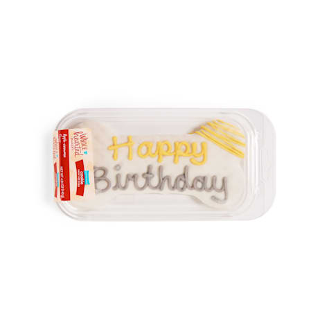 WholeHearted Celebration Birthday Bone-Shaped Dog Cookie