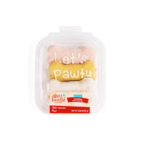 WholeHearted Celebration Bone-Shaped Dog Cookies