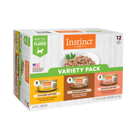 Instinct Flaked Variety Pack Wet Canned Cat Food