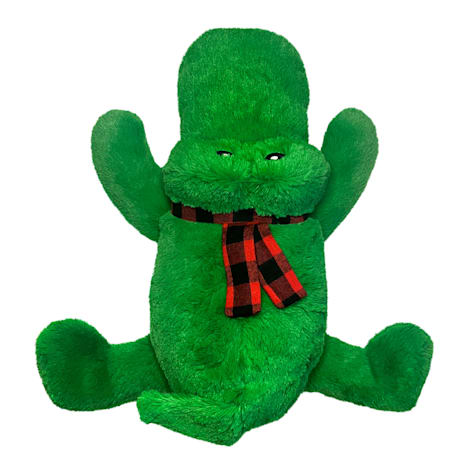 KONG Holiday Cozie Ali Alligator Jumbo Dog Toy