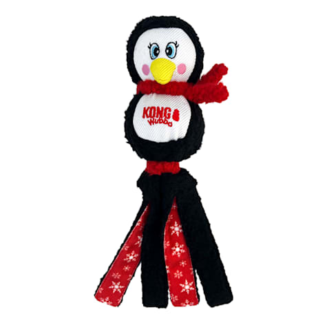 KONG Holiday Wubba Penguin Dog Toy