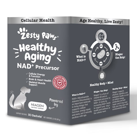 Zesty Paws Healthy Aging Niagen Powder for Dogs