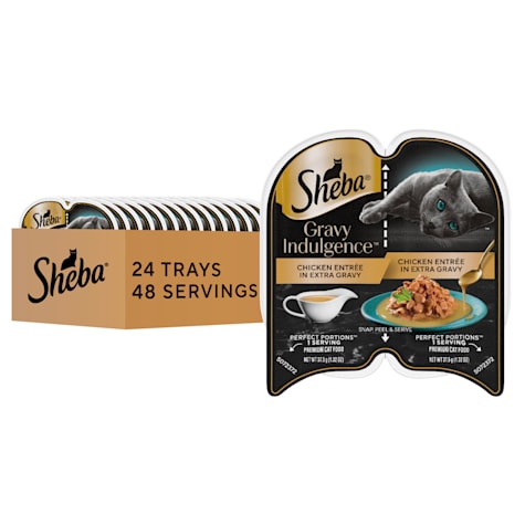 Sheba GRAVY INDULGENCE Chicken Entree in Extra Gravy Adult Wet Cat Food
